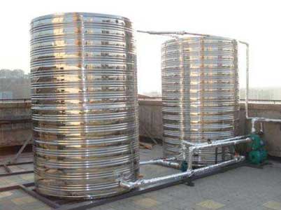 不锈钢1-12吨圆柱形水箱